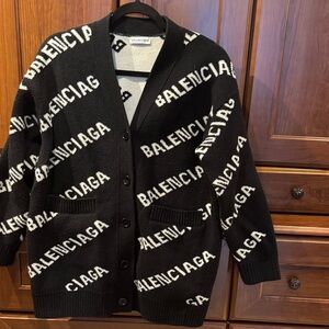 Balenciaga style cardigan